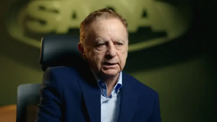 Vittorio Medioli, fundador e presidente do Grupo Sada, durante entrevista sobre as cinco décadas de atuação da empresa