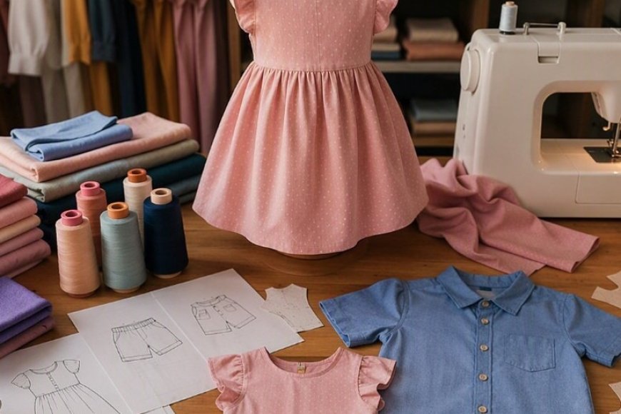 Novo curso ensina a confeccionar roupas infantis 