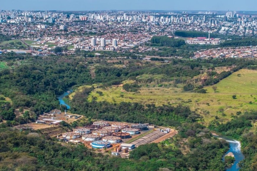 Nova Estação de Tratamento de Esgoto em Uberlândia 