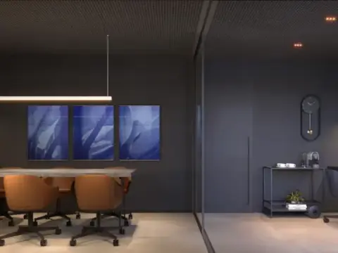 Coworking do empreendimento Nero Savassi