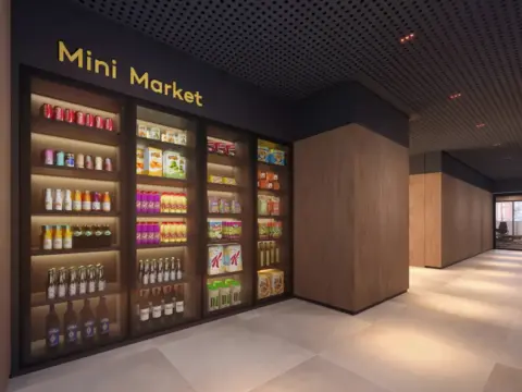 Mini mercado do empreendimento Nero Savassi