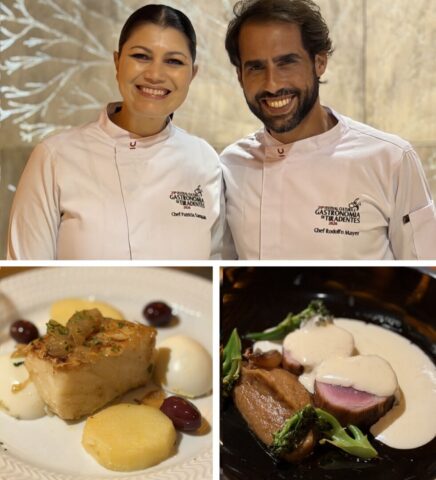 Chefs Patricia Sampaio e Rodolfo Mayer Bacalhau e Lombinho de Sol: Degustatividade: Festival Cultura e Gastronomia de Tiradentes 2026