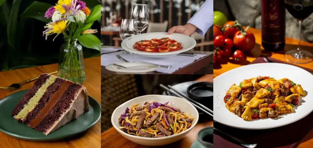 Pratos preparados por restaurantes participantes do Circuito Chefs Contra o Câncer, campanha beneficente que apoia a Casa de Acolhida Padre Eustáquio em Belo Horizonte, que foca no protagonismo feminino na nova edição