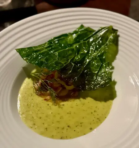 Atum com caldo verde Atum com caldo verde