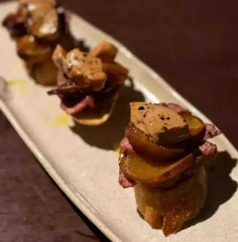 Canard sur toast Canard sur toast