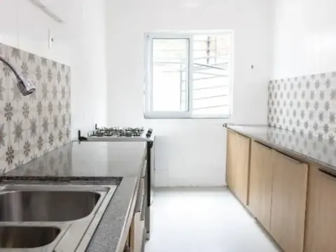 Cozinha da instituição depois da revitalização