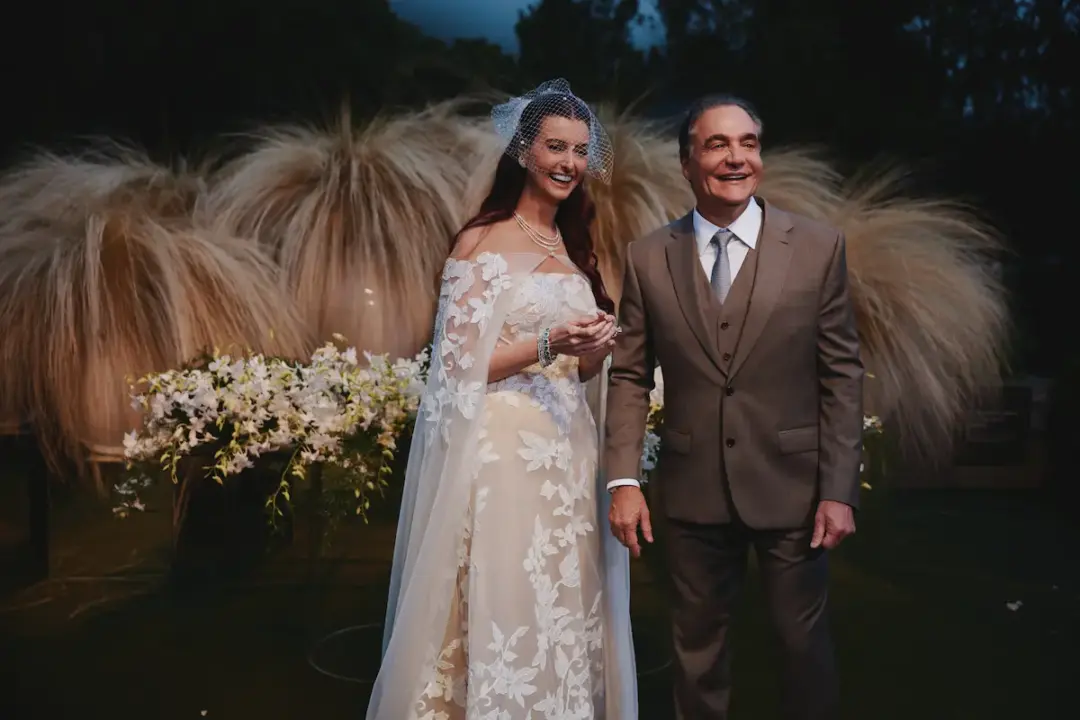 Duda Recoder e Euler Nejm celebram união em noite de elegância no Palácio das Mangabeiras