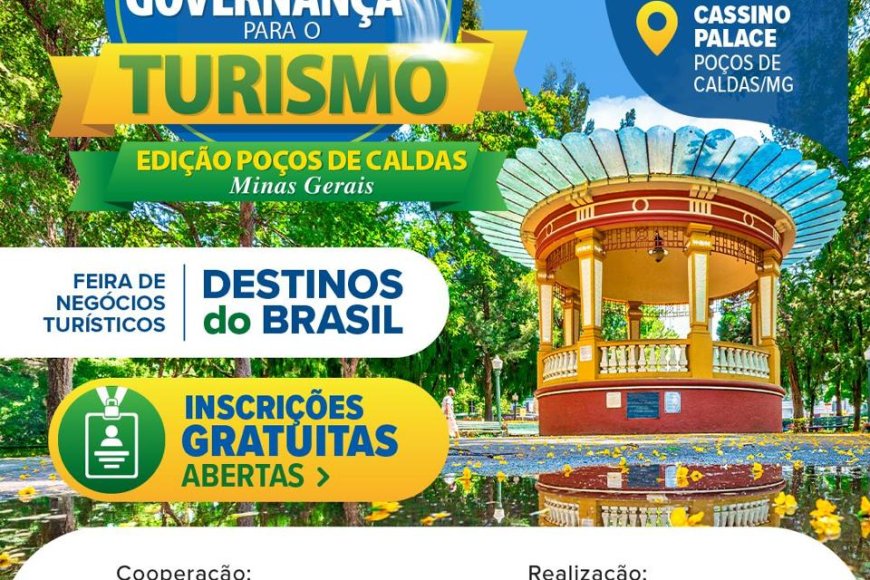 AMM apoia 5º Seminário Nacional de Governança para Turismo em Poços de Caldas 